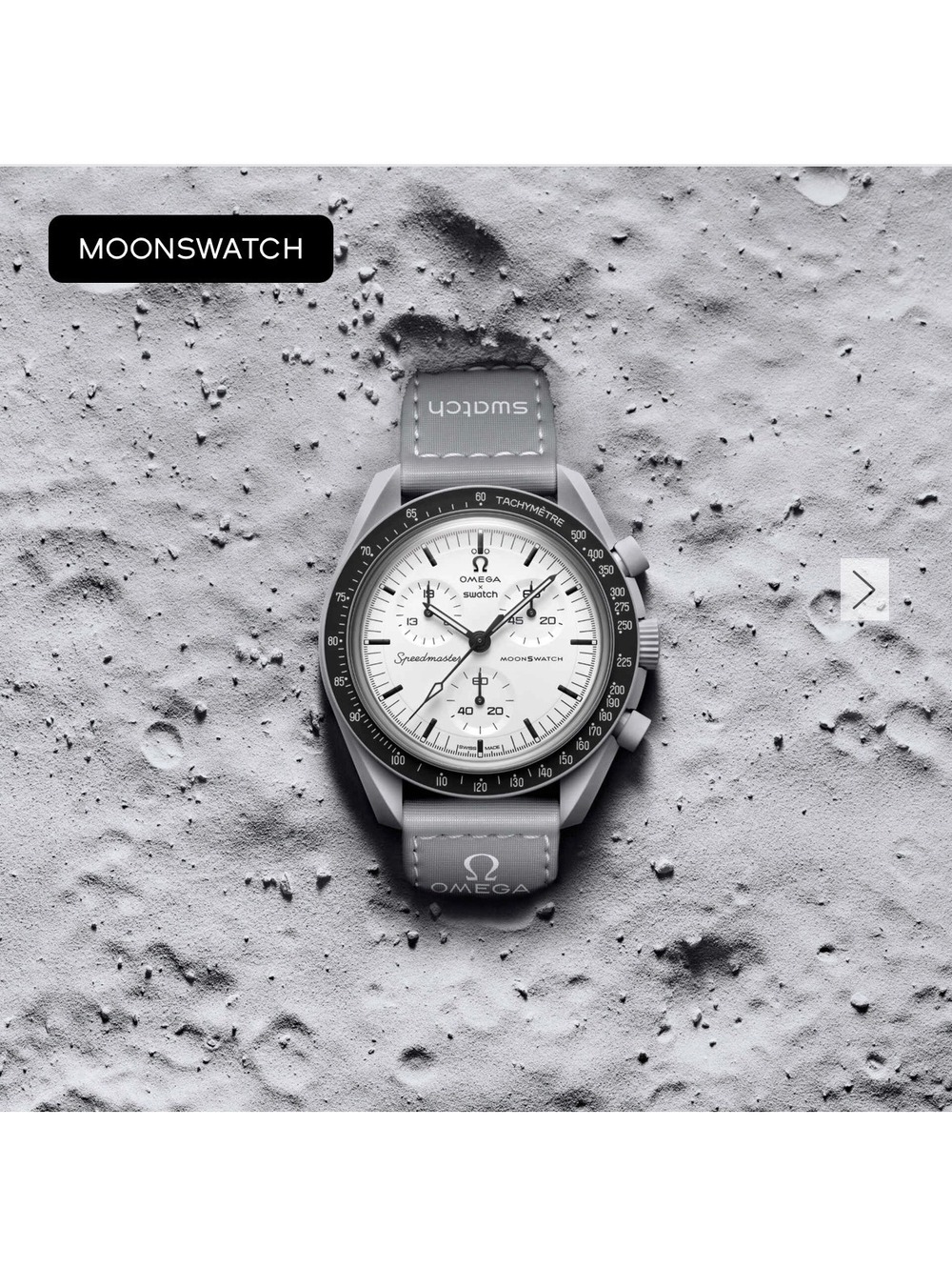 Swatch × Omega Bioceramic Moonswatch 1965